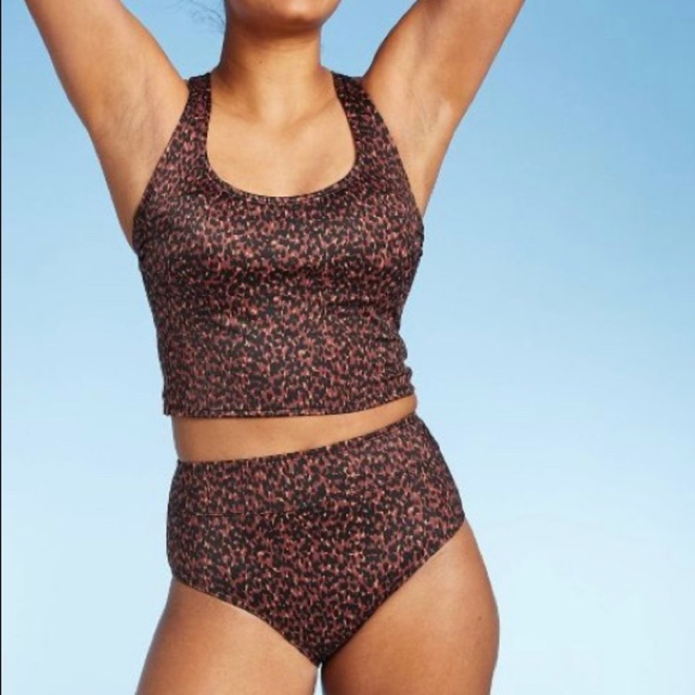 Women's High Waist Moderate Coverage Bikini Bottom